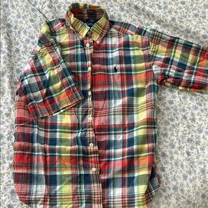 Ralph Lauren Multicolor Plaid Shirt